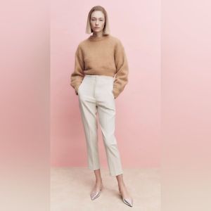 NWT ZARA HIGH-WAISTED PANTS